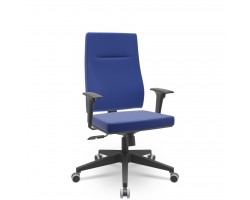 Cadeira Presidente Com Sistema de Relax e  Apoio de Braços Modelo 3D.